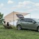 Тент для кемпінгу Naturehike Car Rear Canopy NH21TM001; 590*340 см; золотий (з трьома стійками) 57596 фото 5