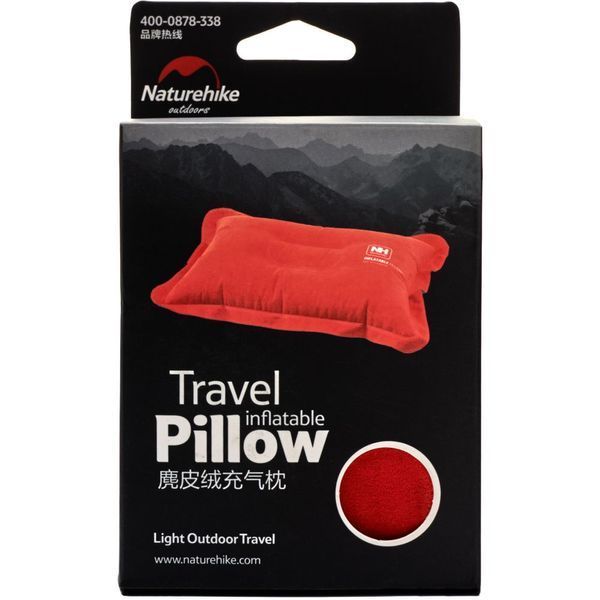 Подушка надувна Naturehike Comfortable NH15A001-L, помаранчевий 57485 фото