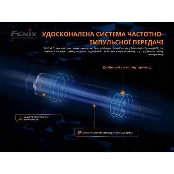Ліхтар ручний Fenix TK16 V2.0 52364 фото
