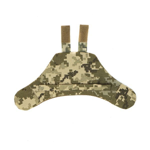 Баллистическая защита шеи, горжет Gen 2, 1 или 2 класса, Cordura Invista USA 500D пиксель, MOLLI K27983-2 фото