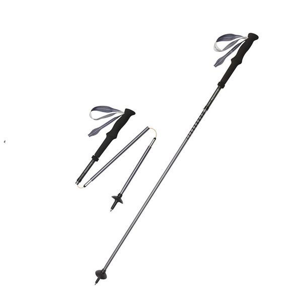 Трекінгова палиця Naturehike CNK2450DS017; 35-110 см; чорна 71410 фото