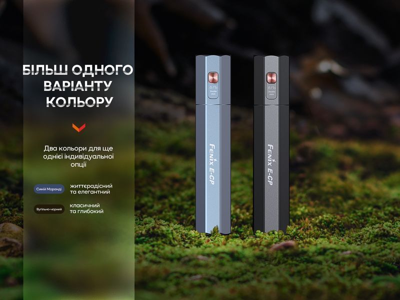 Ліхтар ручний Fenix E-CP чорний 59980 фото