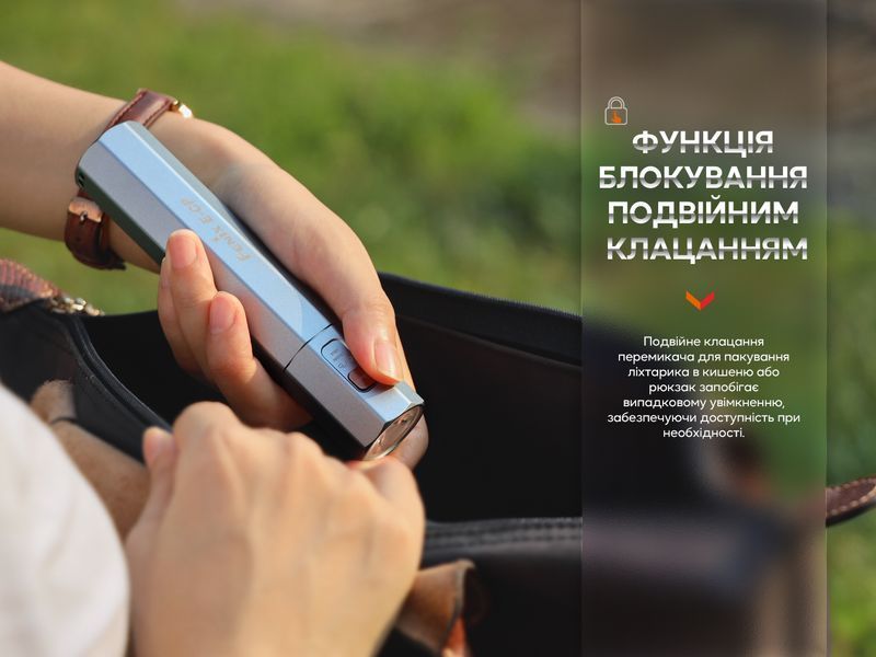 Ліхтар ручний Fenix E-CP чорний 59980 фото