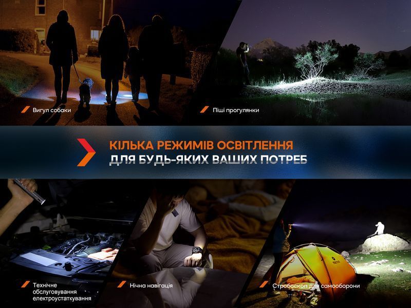 Ліхтар ручний Fenix E-CP чорний 59980 фото