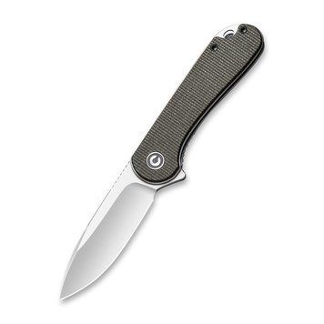 Ніж складаний кишеньковий Civivi Elementum, (7.5 см) D2 / Micarta коричневий 61805 фото