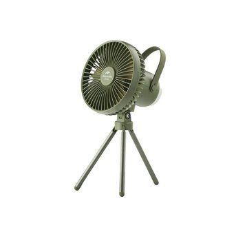 Вентилятор з нічником Naturehike NH22ZM001, темно-зелений 63023 фото