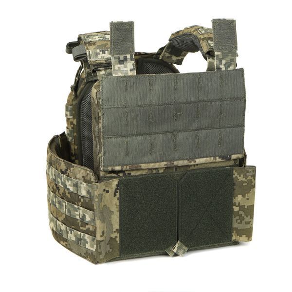 Плитоноска МИЦЬ 2.0 пиксель с функцией быстрого сброса (PLATE CARRIER) МОЛЛИ PL-002 фото