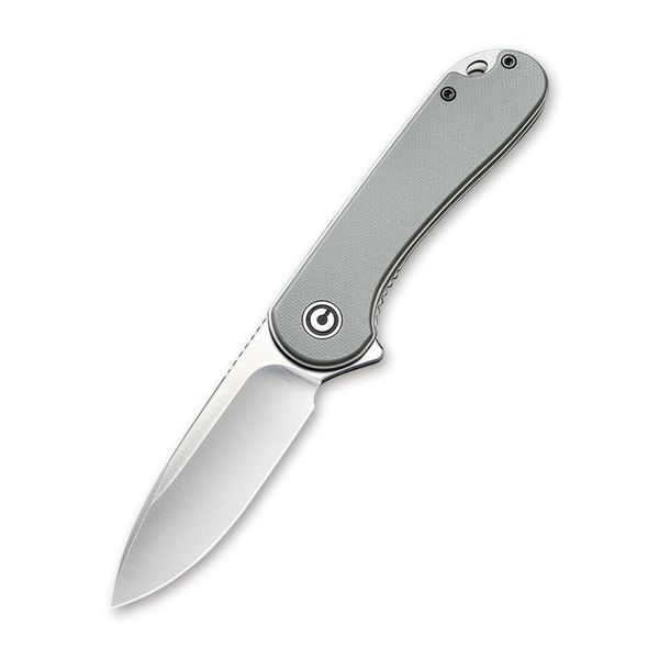 Ніж складаний кишеньковий Civivi Elementum, (7.5 см) D2 / G10 сірий 70867 фото