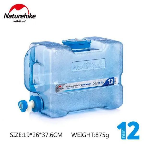 Каністра для води Naturehike PC7 NH18S012-T; 12 л; синя 62059 фото