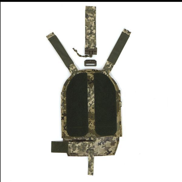 Плитоноска МИЦЬ 2.0 пиксель с функцией быстрого сброса (PLATE CARRIER) МОЛЛИ PL-002 фото