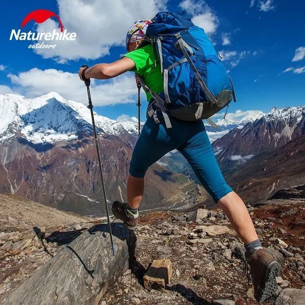 Трекінгова палиця Naturehike ST07 NH18D010-Z; 115-135 см; бордова 63658 фото
