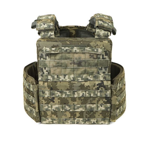 Плитоноска МИЦЬ 2.0 пиксель с функцией быстрого сброса (PLATE CARRIER) МОЛЛИ PL-002 фото