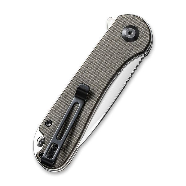 Ніж складаний кишеньковий Civivi Elementum, (7.5 см) D2 / Micarta коричневий 61805 фото