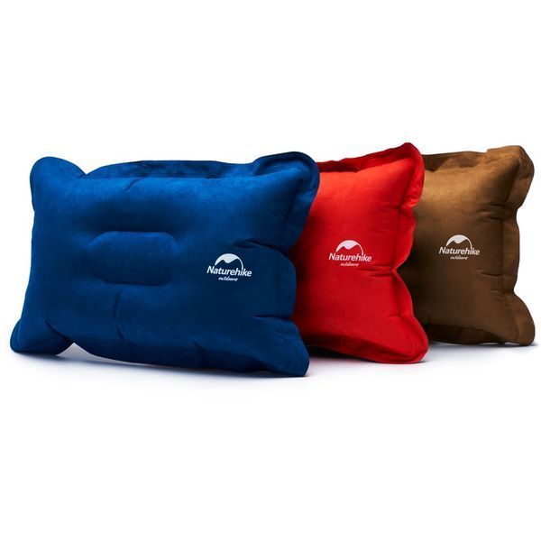 Подушка надувна Naturehike Comfortable NH15A001-L, блакитний 57486 фото