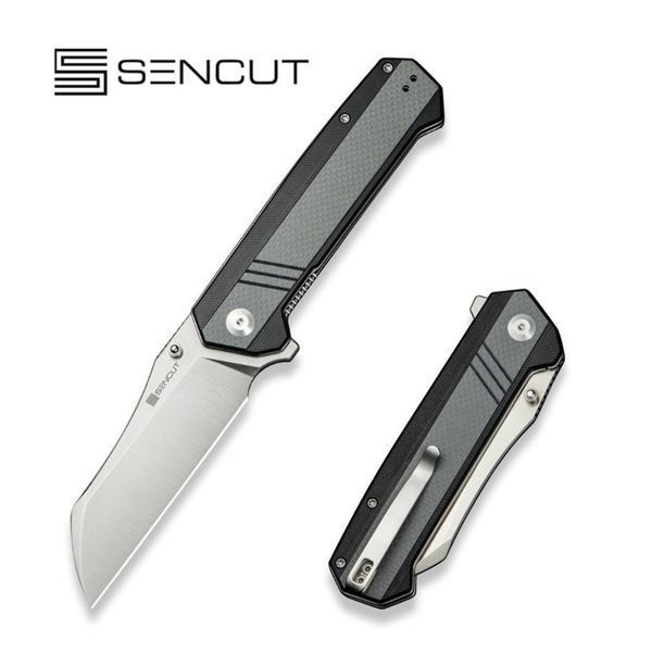 Ніж складаний туристичний Sencut Draxor, (9.4 см) 9Cr18MoV / G10 сірий 68865 фото