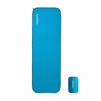 Килимок самонадувний Naturehike C034 NH19Q034-D, 30 мм, Розмір L, блакитний 57616 фото