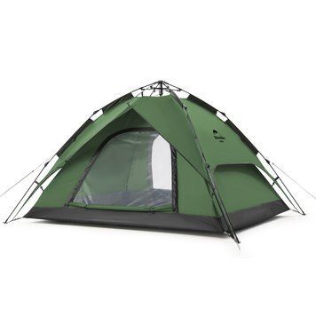 Намет тримісний автоматичний Naturehike NH21ZP008; темно-зелений 65087 фото