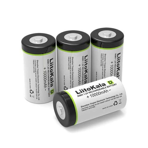 Акумулятор LiitoKala D на 10000мАг 1.2V 70062 фото