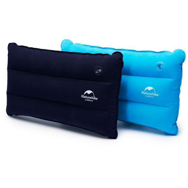 Подушка надувна Naturehike Square Inflatable NH18F018-Z; темно-блакитний 57487 фото