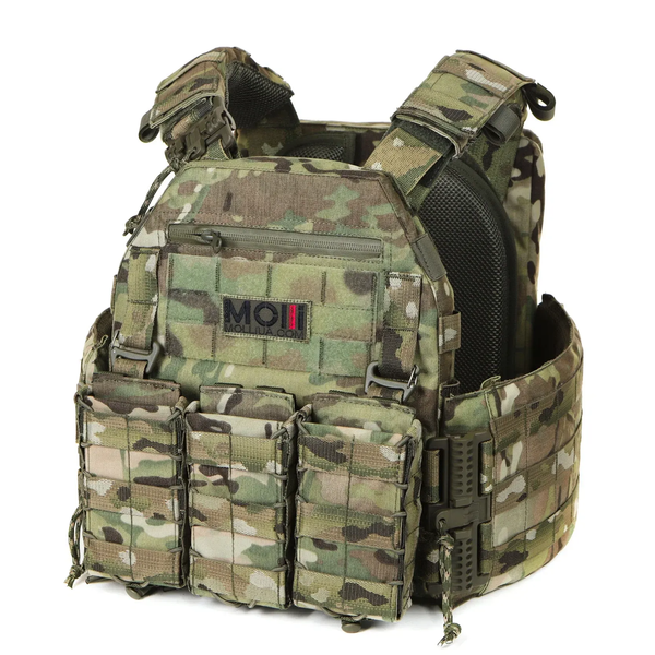Плитоноска МІЦЬ 2.0 с функцией быстрого сброса MultiCam (PLATE CARRIER) МОЛЛИ PL-006 фото
