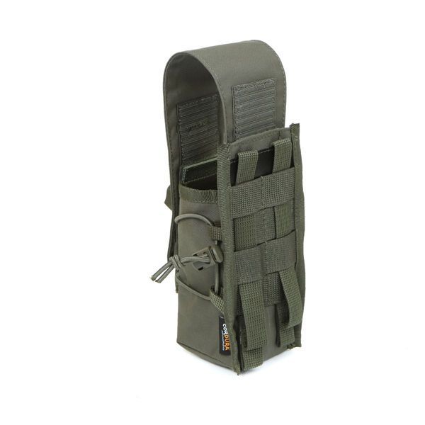 Универсальный закрытый подсумок под магазины AK и AR Ranger Green MOLLI PS-088 фото