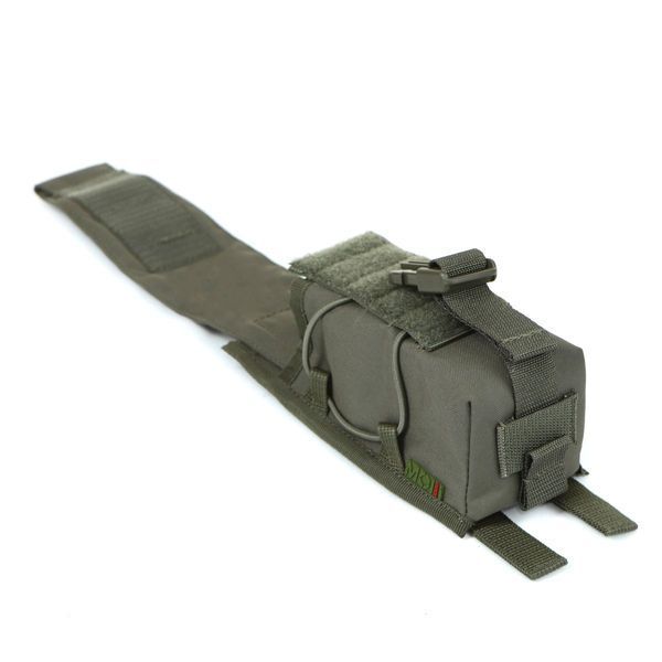 Универсальный закрытый подсумок под магазины AK и AR Ranger Green MOLLI PS-088 фото