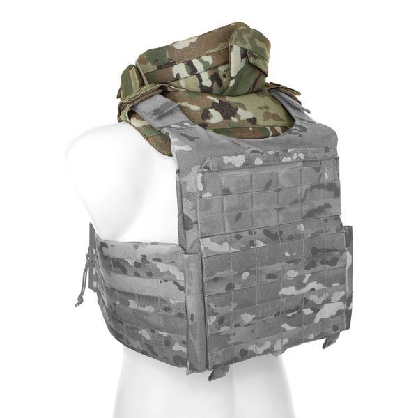 Баллистическая защита шеи, горжет Gen 2, 1 или 2 класса, Cordura Invista USA 1000D MultiCam, MOLLI K27984-2 фото