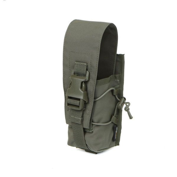 Универсальный закрытый подсумок под магазины AK и AR Ranger Green MOLLI PS-088 фото