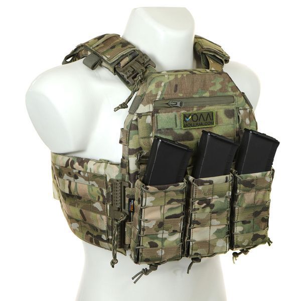 Плитоноска МІЦЬ 2.0 с функцией быстрого сброса MultiCam (PLATE CARRIER) МОЛЛИ PL-006 фото