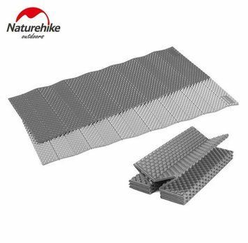 Килимок складний IXPE Naturehike NH19QD008, алюмінієва плівка, 185x56х1,8 см, сірий 57546 фото