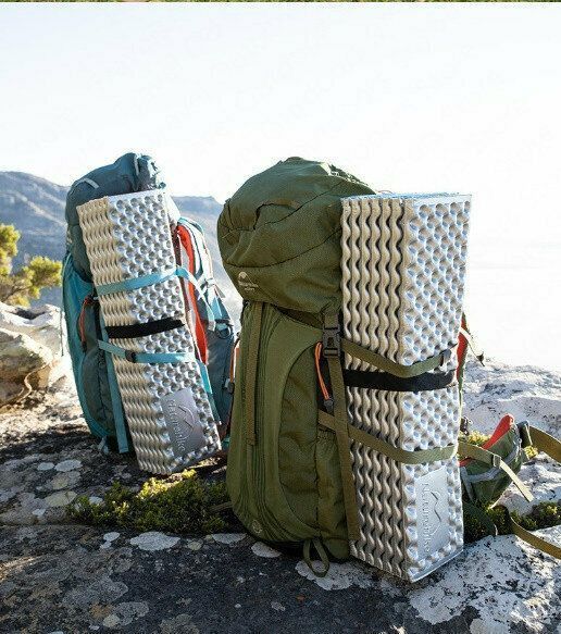 Килимок складний IXPE Naturehike NH19QD008, алюмінієва плівка, 185x56х1,8 см, сірий 57546 фото