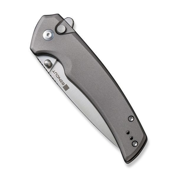 Ніж складаний туристичний Sencut Serene, (8.8 см) D2 / Aluminum сірий 64371 фото