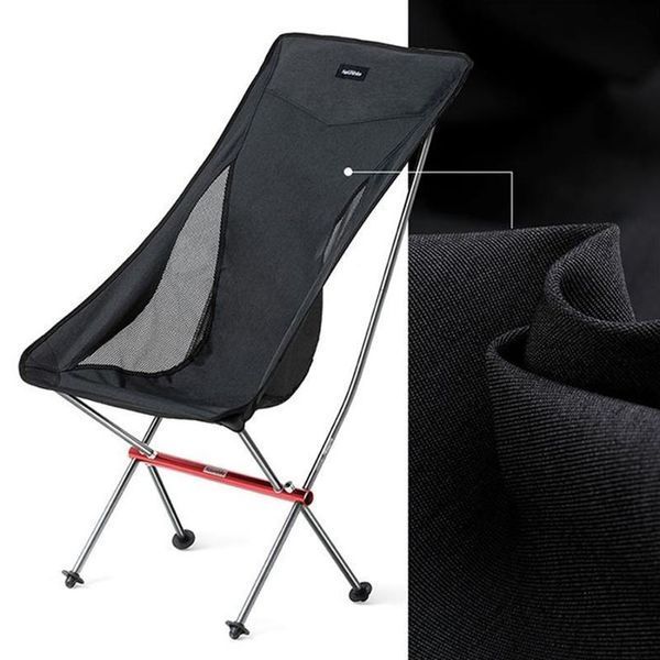 Крісло складане NaturehikeYL06 Alu Folding Moon Chair NH18Y060-Z; чорний 59459 фото