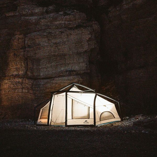 Намет надувний Naturehike CNK2300ZP012, блакитний великий 65735 фото