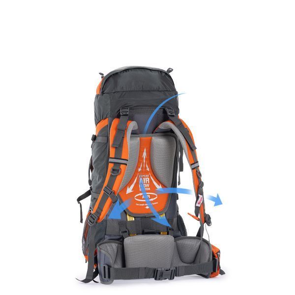Рюкзак туристичний Naturehike NH70B070-B; 70 л + 5 л; блакитний 57488 фото