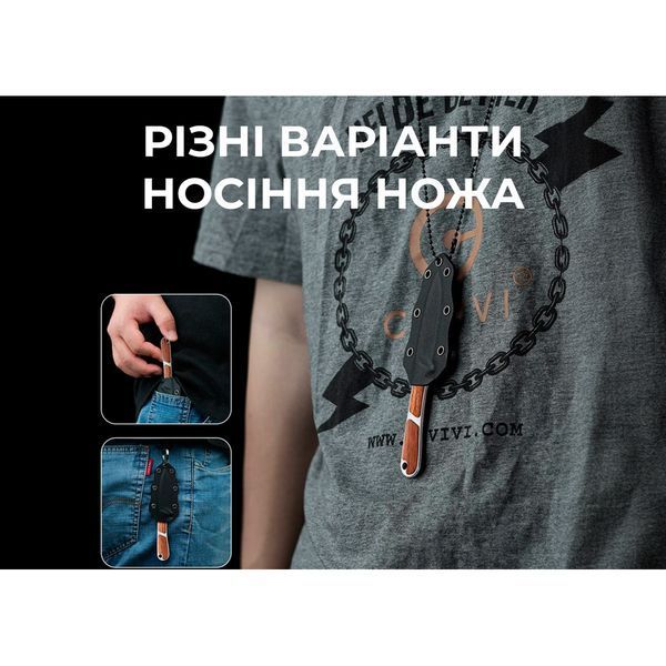 Ніж Civivi Mini Elementum Fixed Blade C23010-4 67373 фото