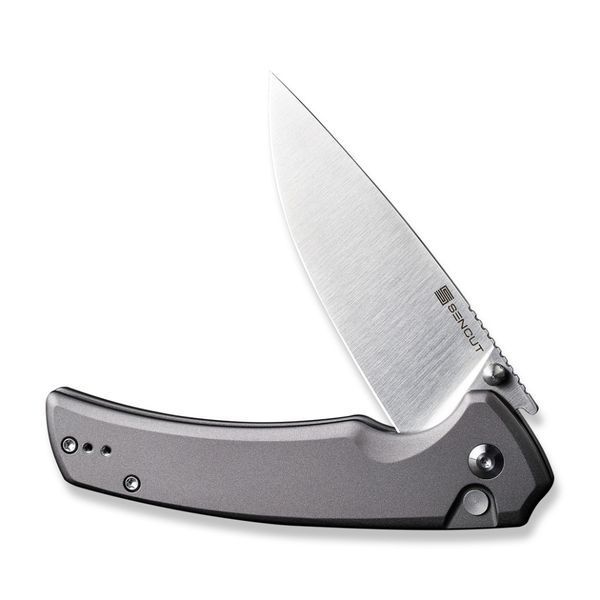 Ніж складаний туристичний Sencut Serene, (8.8 см) D2 / Aluminum сірий 64371 фото