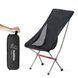 Крісло складане NaturehikeYL06 Alu Folding Moon Chair NH18Y060-Z; чорний 59459 фото 1
