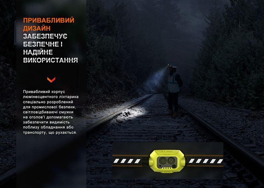 Ліхтар налобний Fenix WH23R з безконтактним датчиком 60556 фото