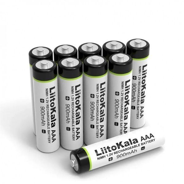 Акумулятор LiitoKala AAA на 900мАг 1.2V 70066 фото