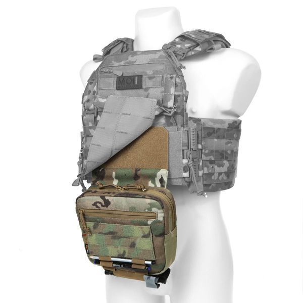 Подсумок напашник тактический Multicam (Мультикам) МОЛЛИ PS-017 фото