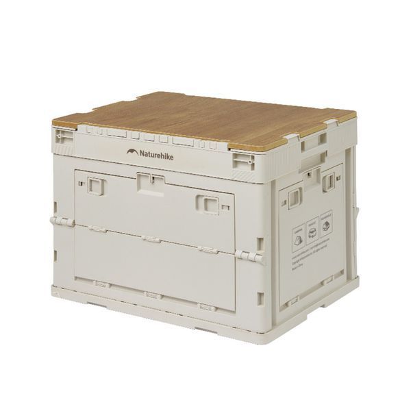 Складаний контейнер Naturehike CNK2450XB020, 23 л, бежево-сірий 68993 фото
