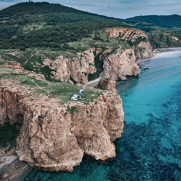 Намет надувний Naturehike CNK2300ZP012, блакитний малий 65736 фото