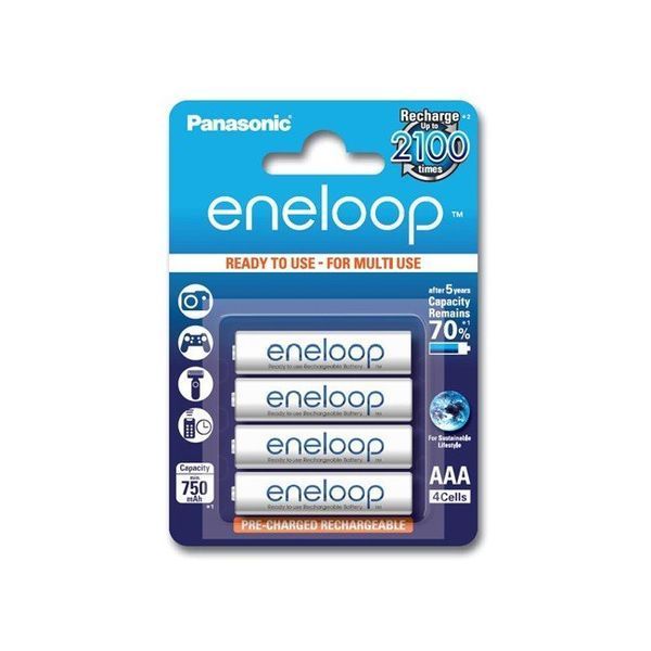 Аккумулятор Panasonic Eneloop AAA 750mAh Ni-MH 1 шт 44778 фото