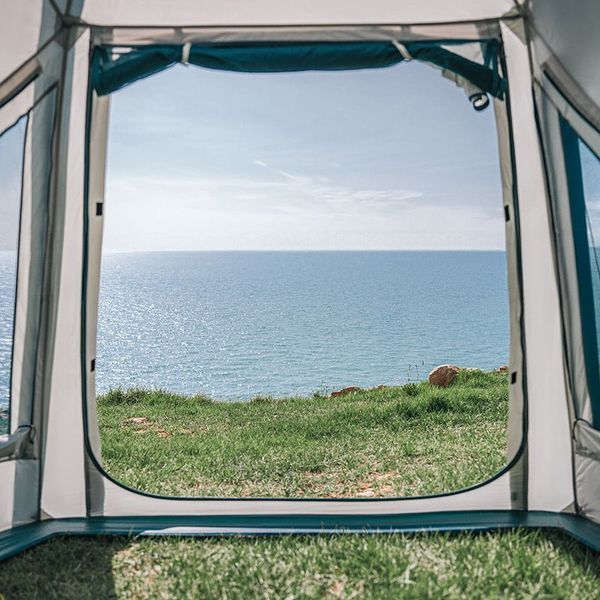 Намет надувний Naturehike CNK2300ZP012, блакитний малий 65736 фото