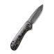 Ніж складаний кишеньковий Civivi Elementum, (7.5 см) Damascus / Carbon Fiber сірий 70870 фото 2