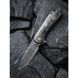 Ніж складаний кишеньковий Civivi Elementum, (7.5 см) Damascus / Carbon Fiber сірий 70870 фото 25