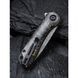 Ніж складаний кишеньковий Civivi Elementum, (7.5 см) Damascus / Carbon Fiber сірий 70870 фото 13