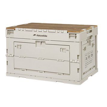 Складаний контейнер Naturehike CNK2450XB020, 52 л, бежево-сірий 68995 фото