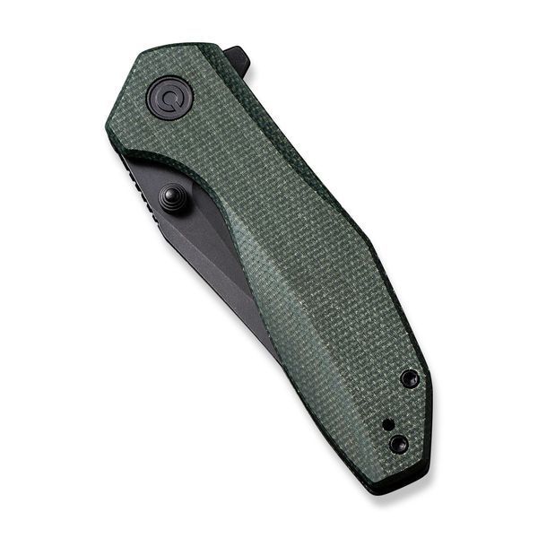 Ніж складаний кишеньковий Civivi ODD 22, (7.5 см) 14C28N / Micarta зелений 62710 фото